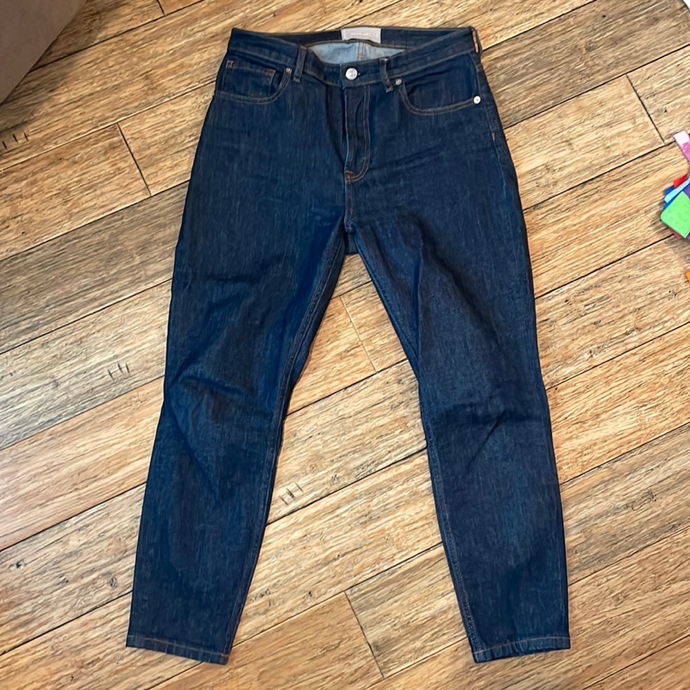 Everlane NWOT Dark Wash High Rise Ankle Skinny Jeans- Size 30